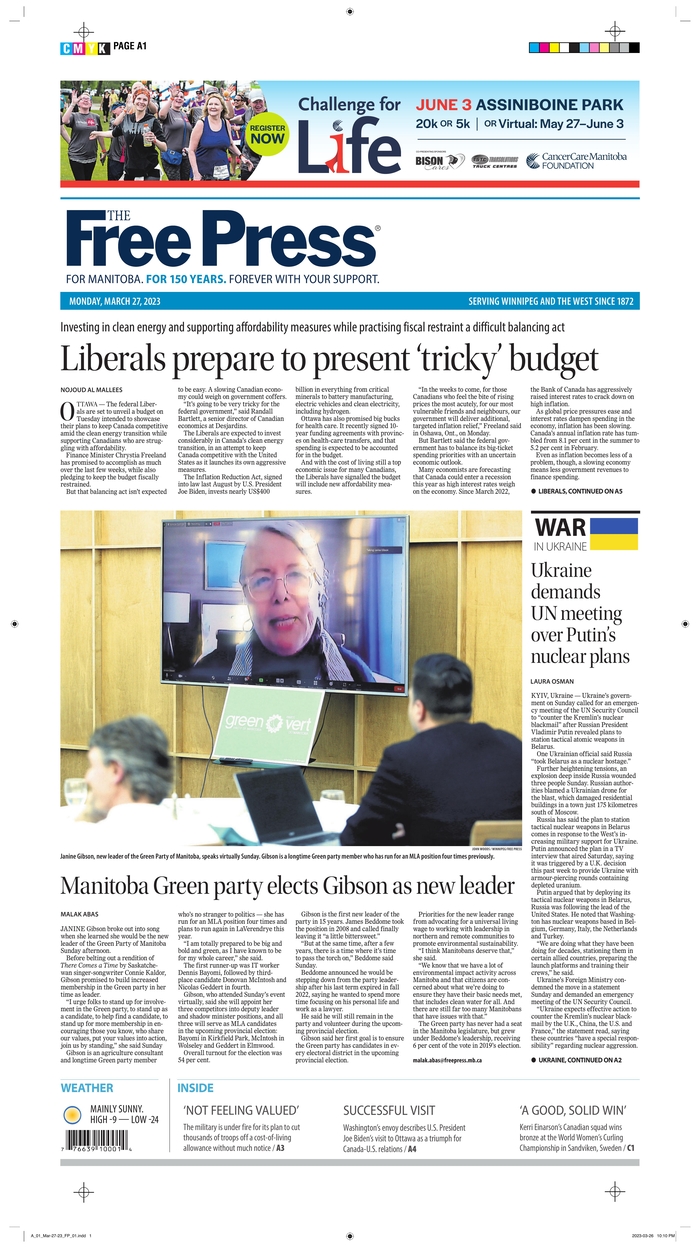 Winnipeg Free Press - Canadá