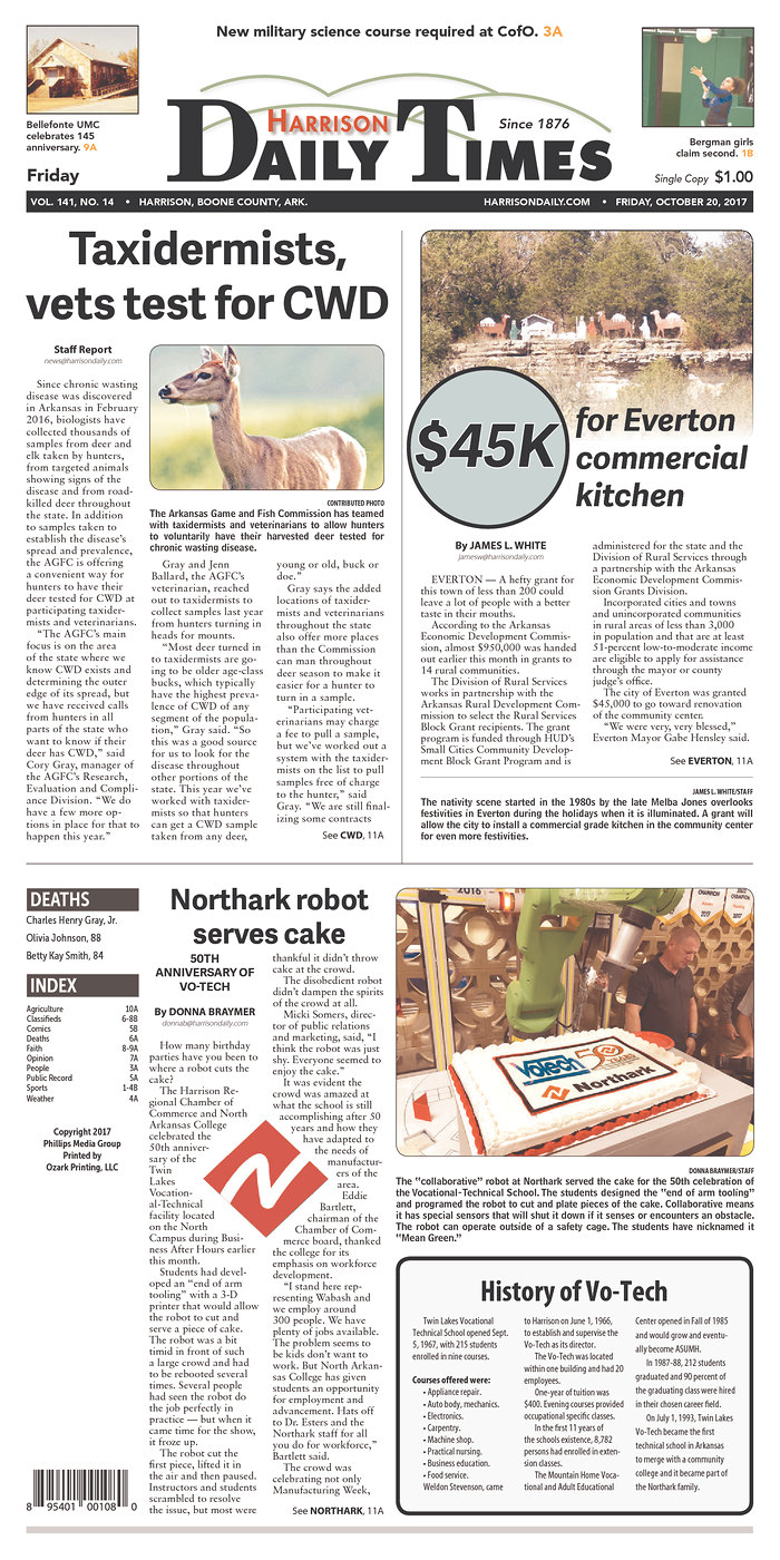 Harrison Daily Times - Arkansas
