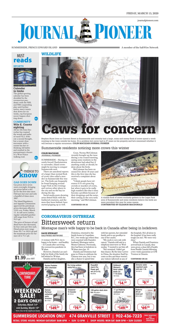 Journal Pioneer - Canadá