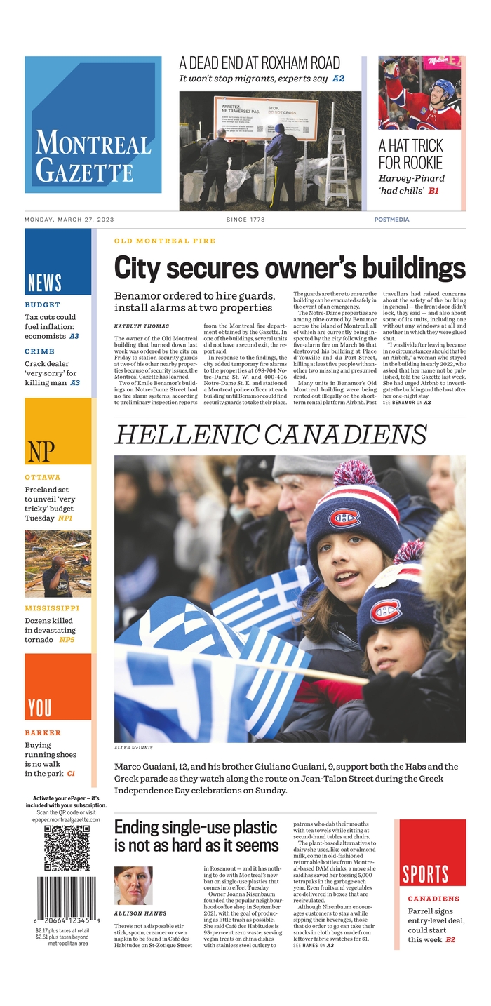 Montreal Gazette - Canadá