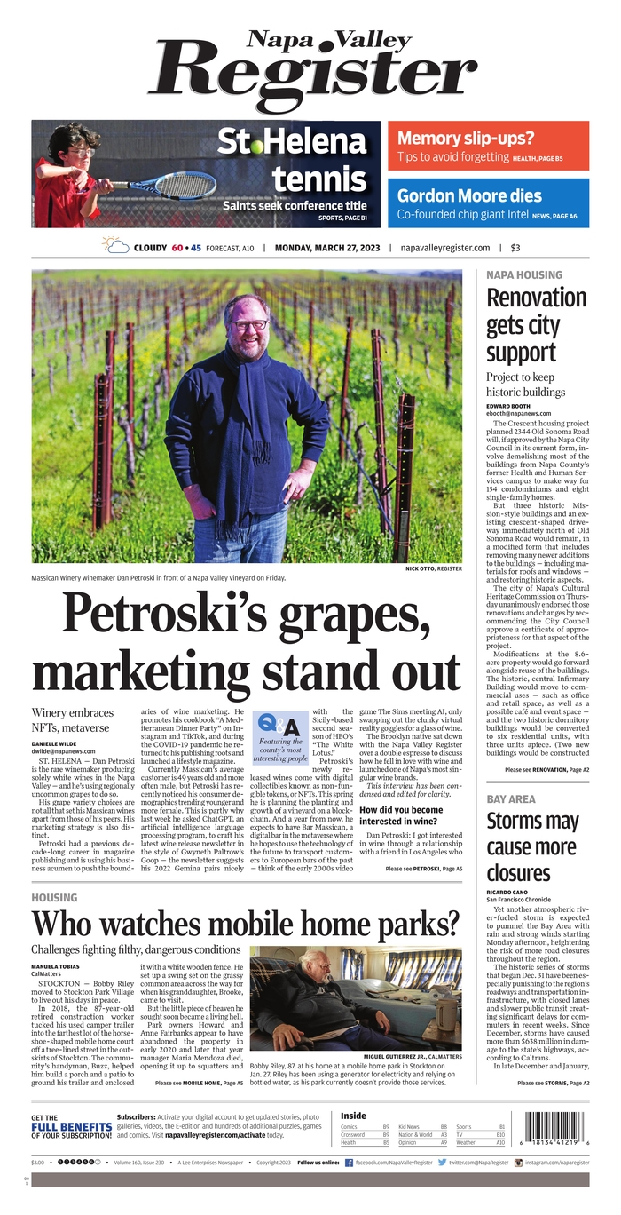 Napa Valley Register - Califórnia