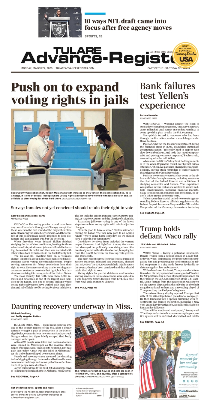 Tulare Advance Register - Califórnia