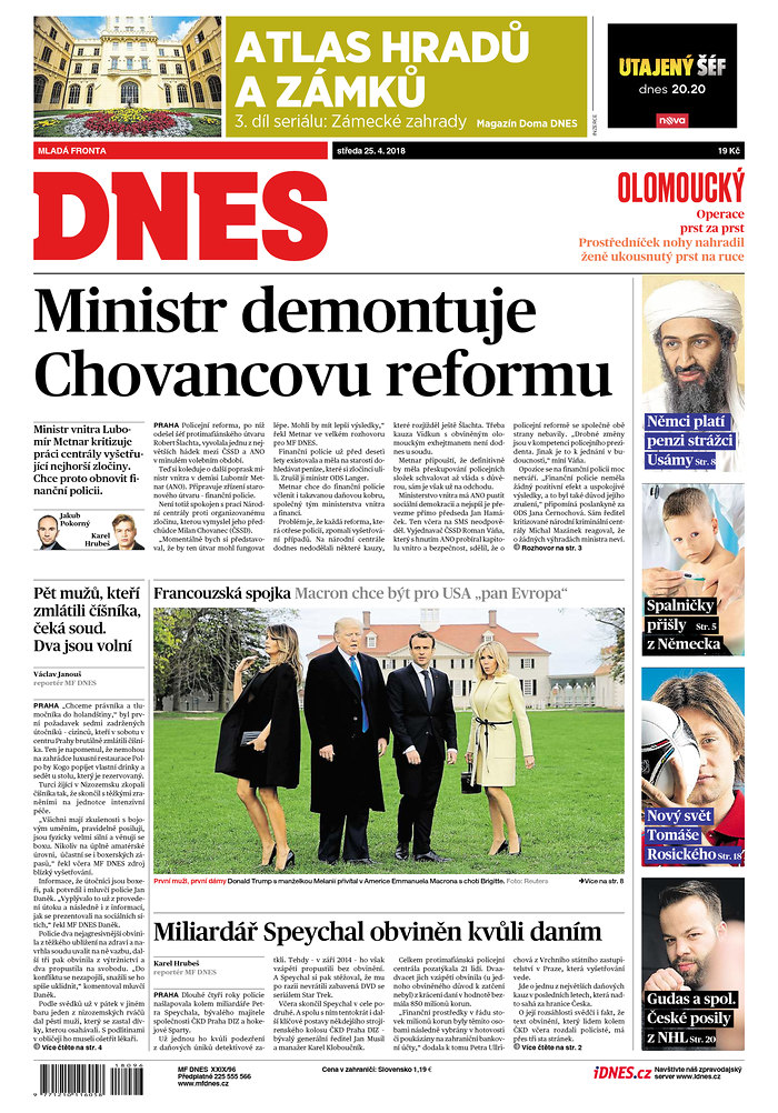 Mladá Fronta DNES - República Tcheca