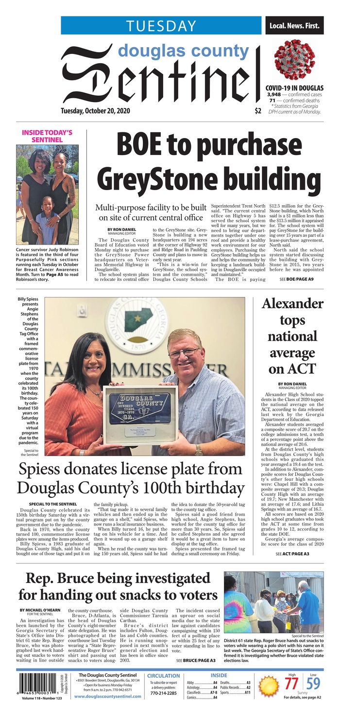 Douglas County Sentinel - Georgia