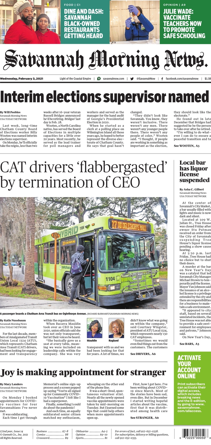 Savannah Morning News - Georgia