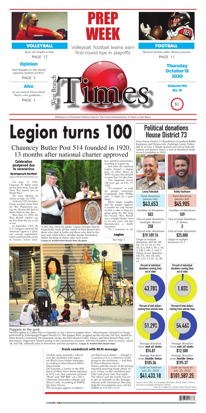 West Branch Times - Iowa