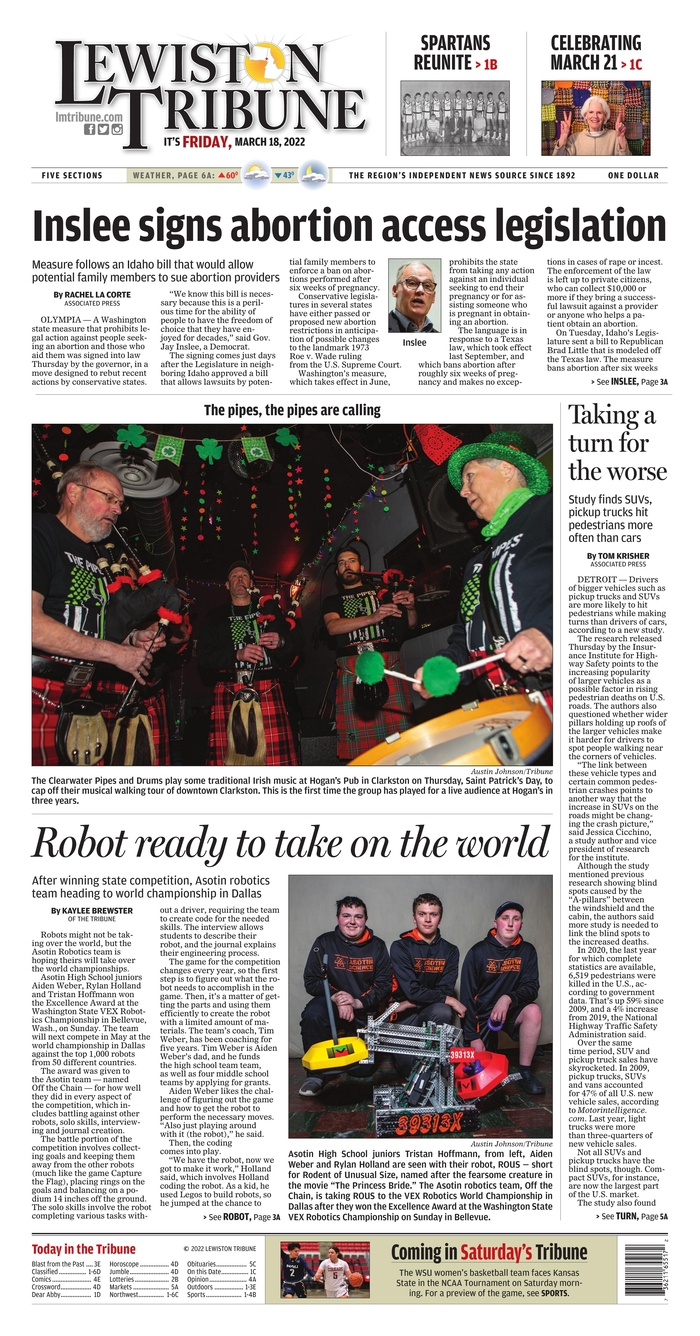 The Lewiston Tribune - Idaho