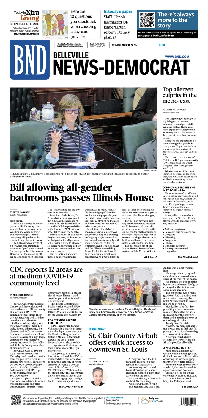 Belleville News Democrat - Illinois
