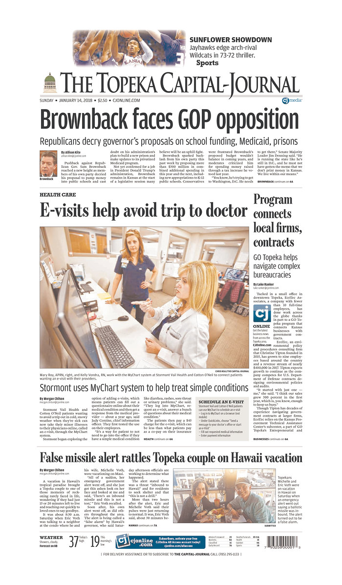 the Topeka Capital Journal - Kansas