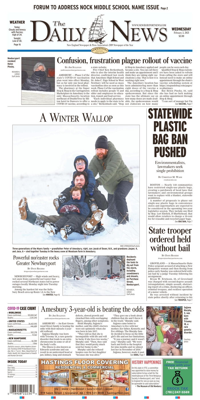 The Daily News - Massachusetts
