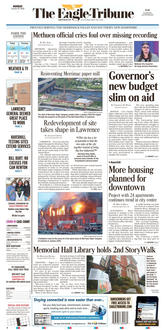 The Eagle Tribune - Massachusetts