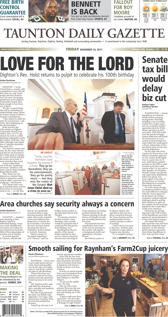 Taunton Daily Gazette - Massachusetts