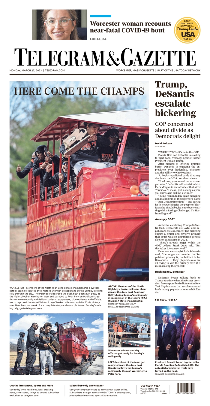 Telegram & Gazette - Massachusetts