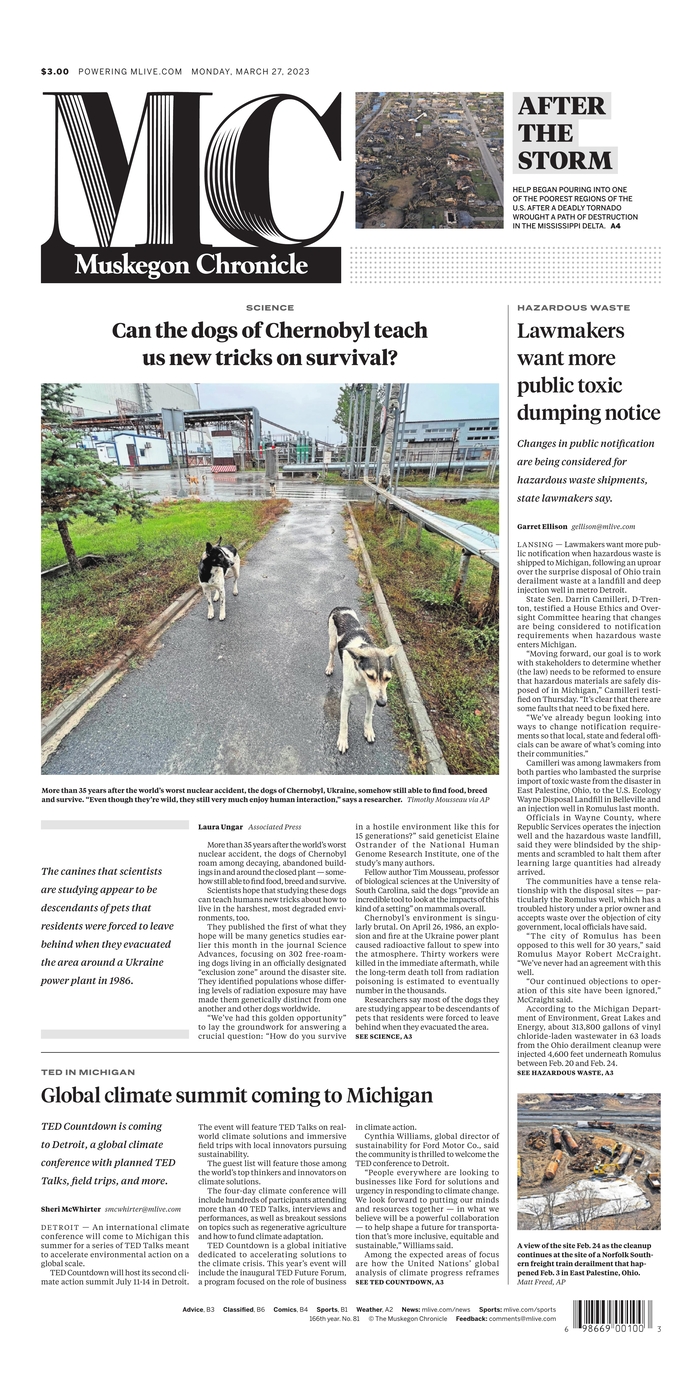 Muskegon Chronicle - Michigan