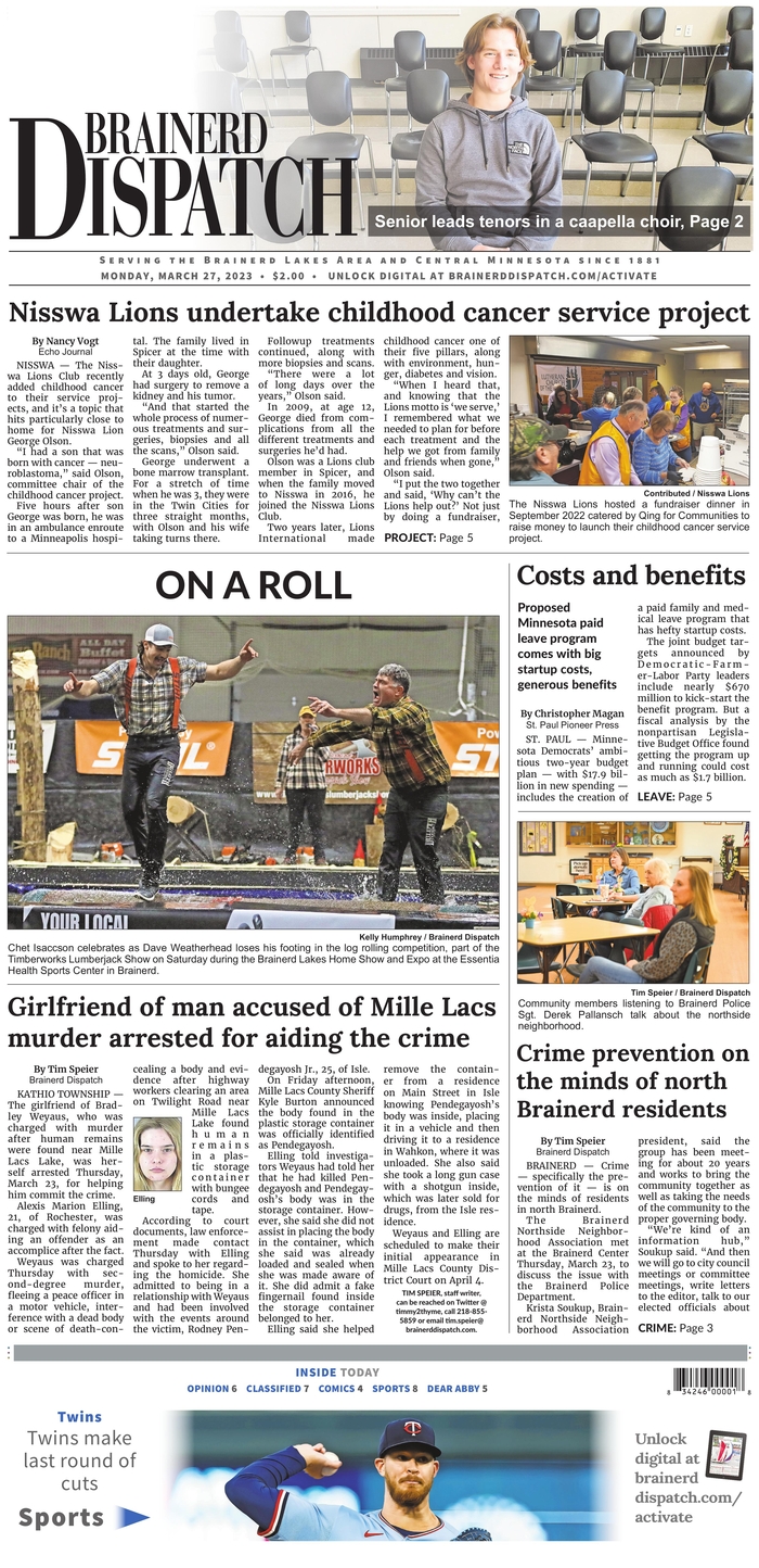 Brainerd Dispatch - Minnesota