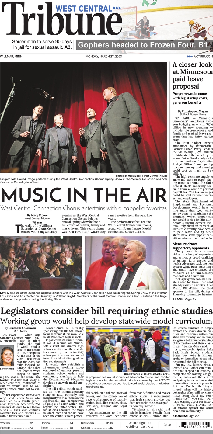 West Central Tribune - Minnesota
