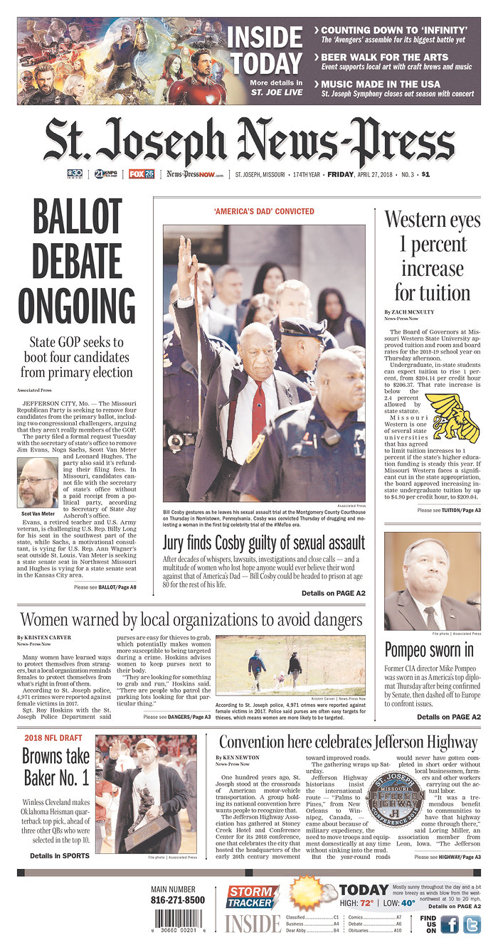St Joseph News Press - Missouri