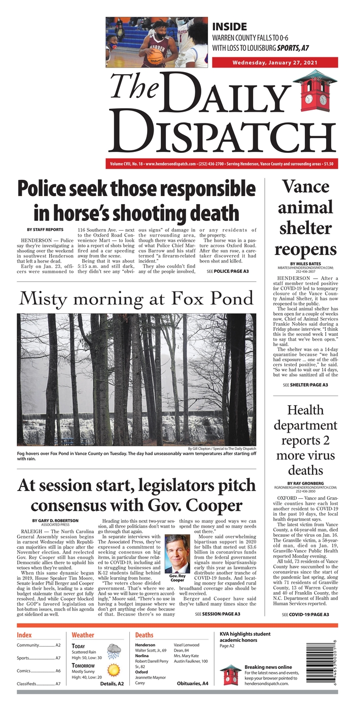 The Daily Dispatch - Carolina do Norte