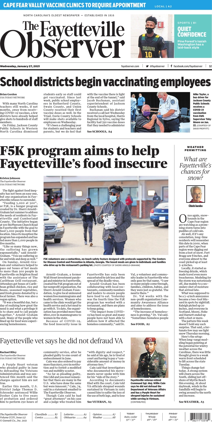The Fayetteville Observer - Carolina do Norte