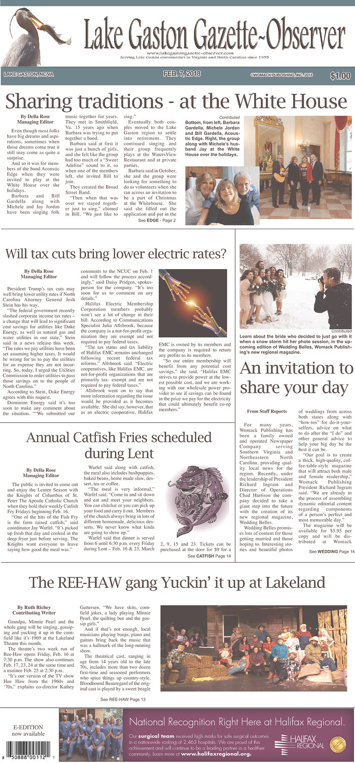Lake Gaston Gazette Observer - Carolina do Norte