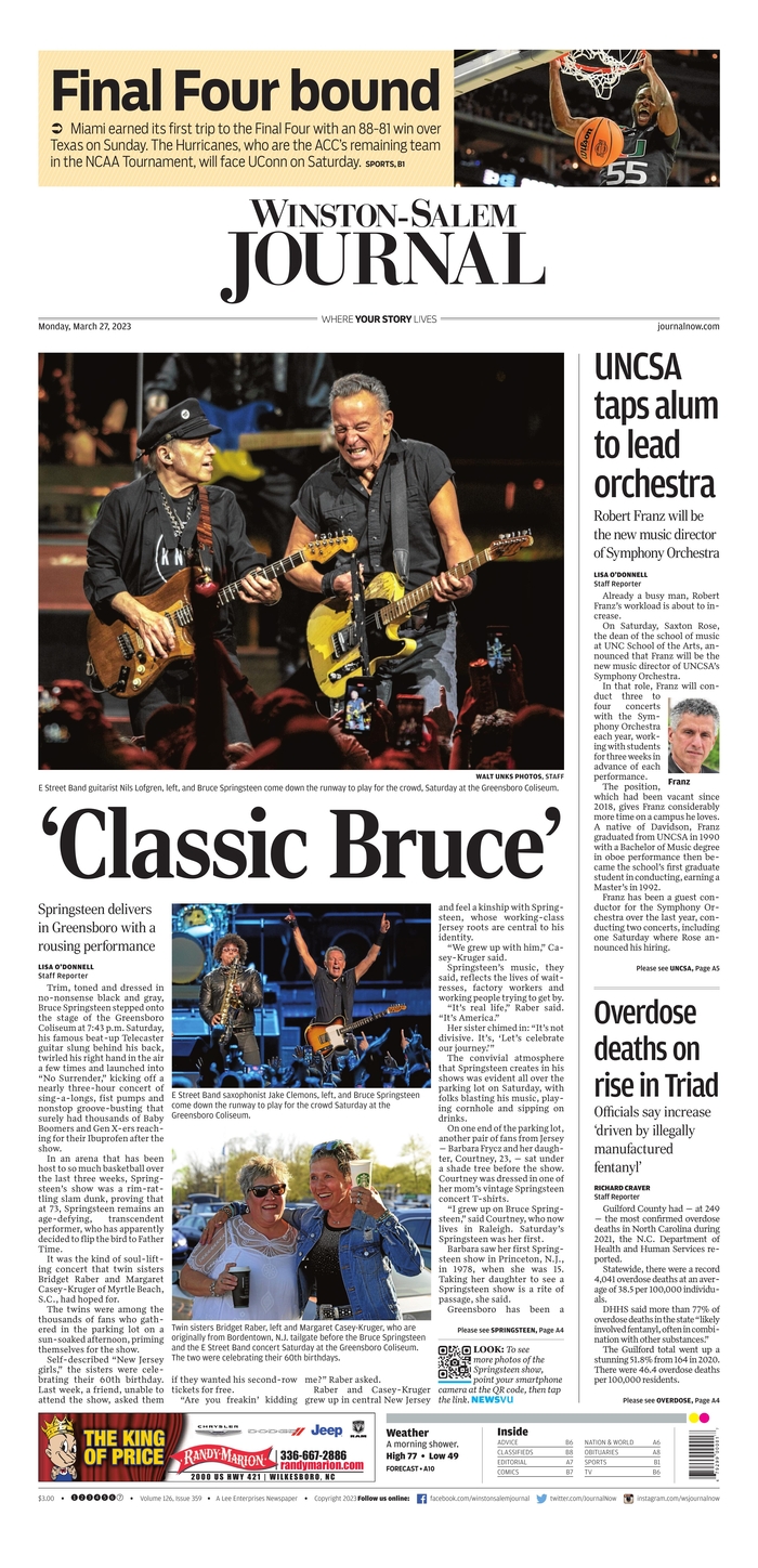 Winston Salem Journal - Carolina do Norte