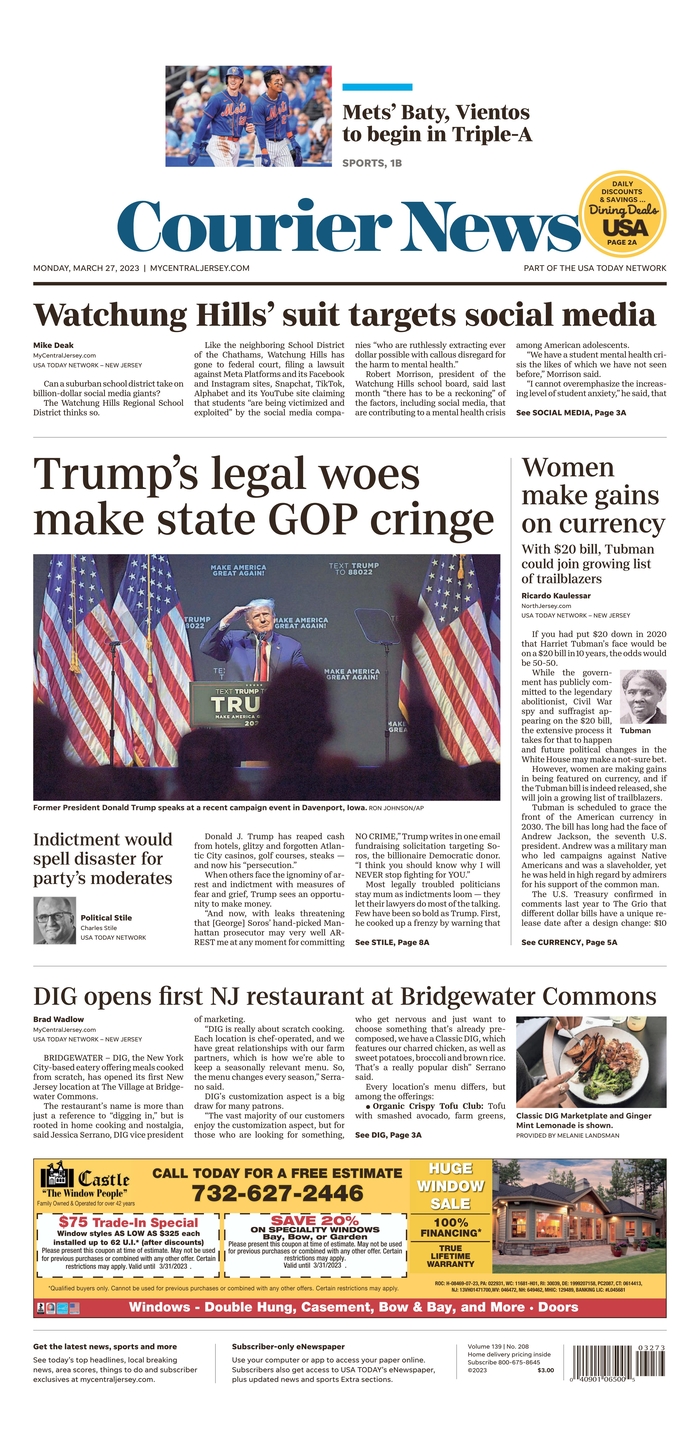 Courier News - Nova Jersey