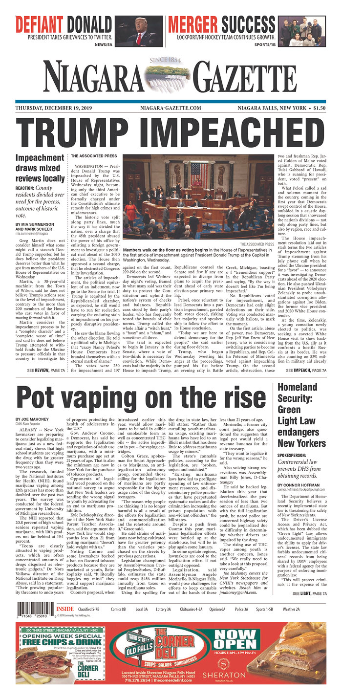 Niagara Gazette - Nova Iorque