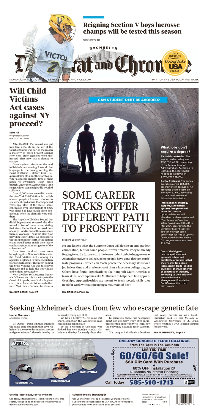 Democrat and Chronicle - Nova Iorque