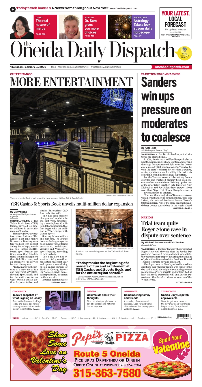 The Oneida Daily Dispatch - Nova Iorque