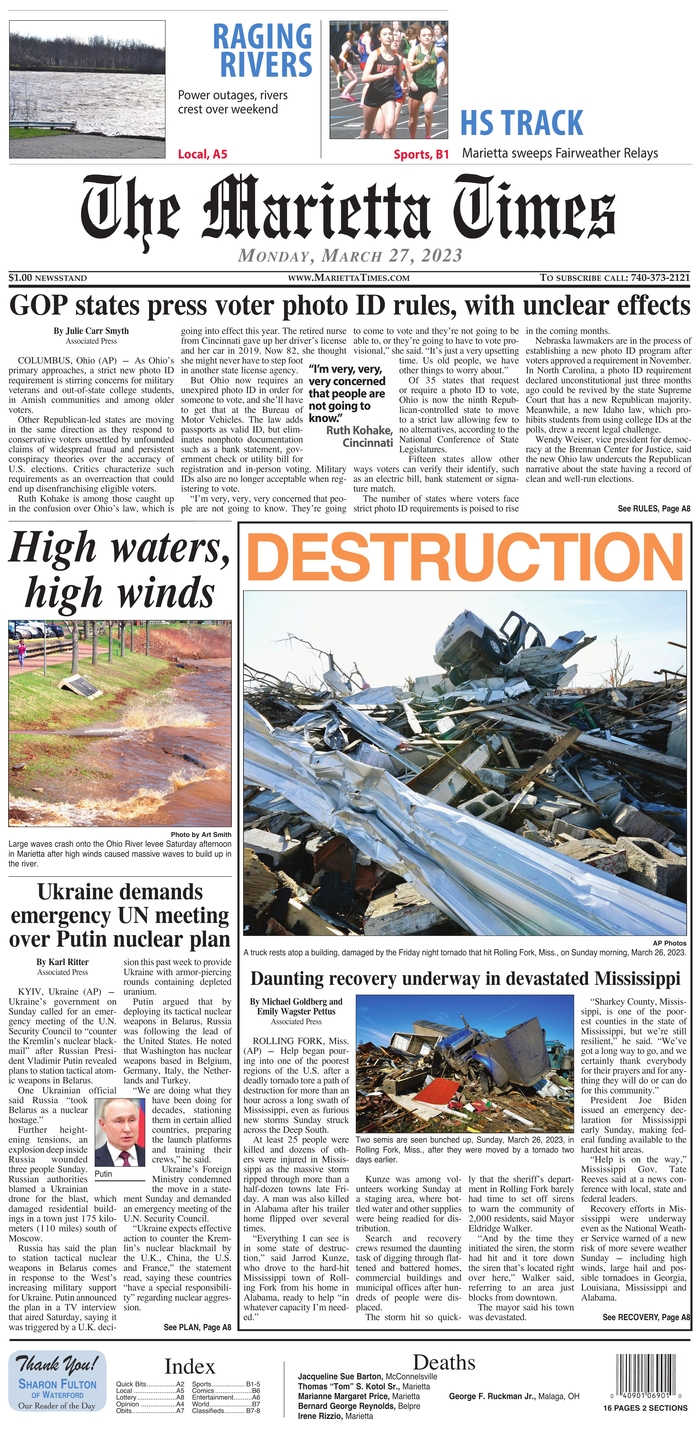 The Marietta Times - Ohio