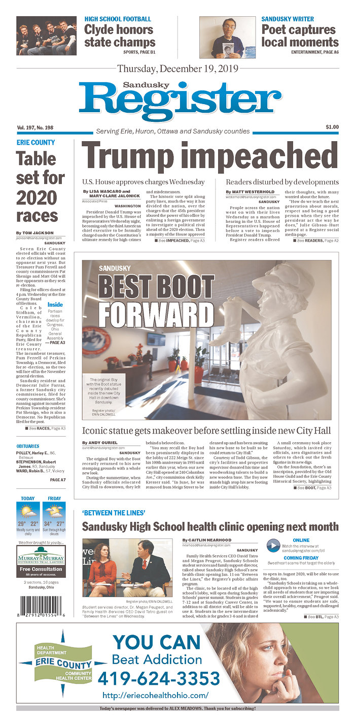 Sandusky Register - Ohio