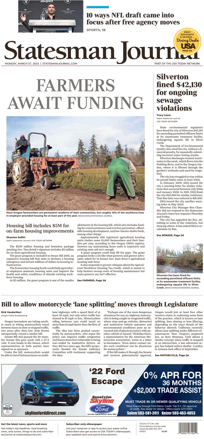 The Stateman Journal - Oregon