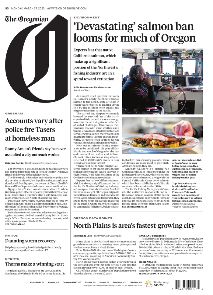 The Oregonian - Oregon