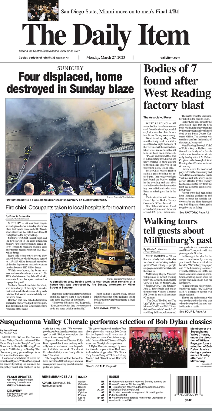 The Daily Item - Pensilvânia