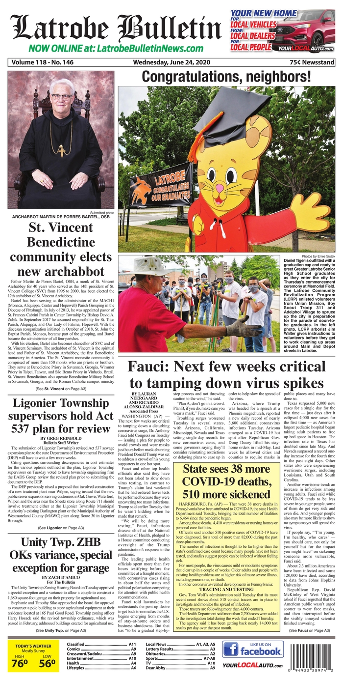 Bulletin Weekend - Pensilvânia