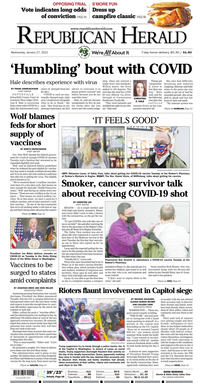 Republican Herald - Pensilvânia