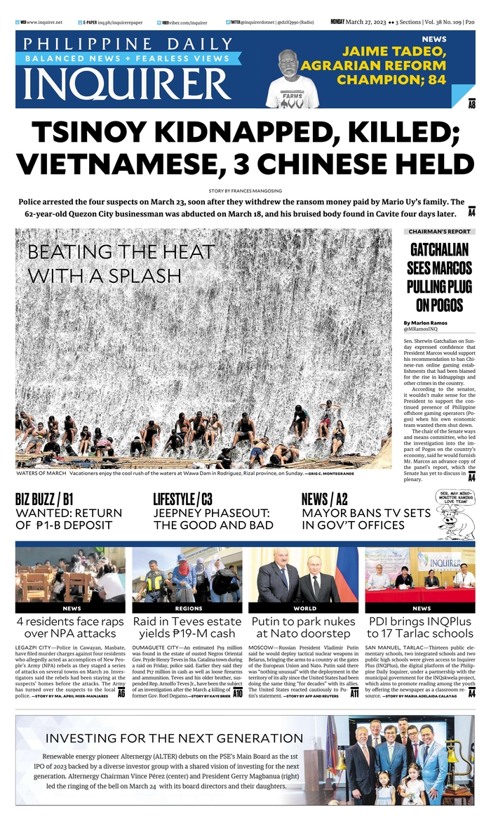 Philippine Daily Inquirer - Filipinas
