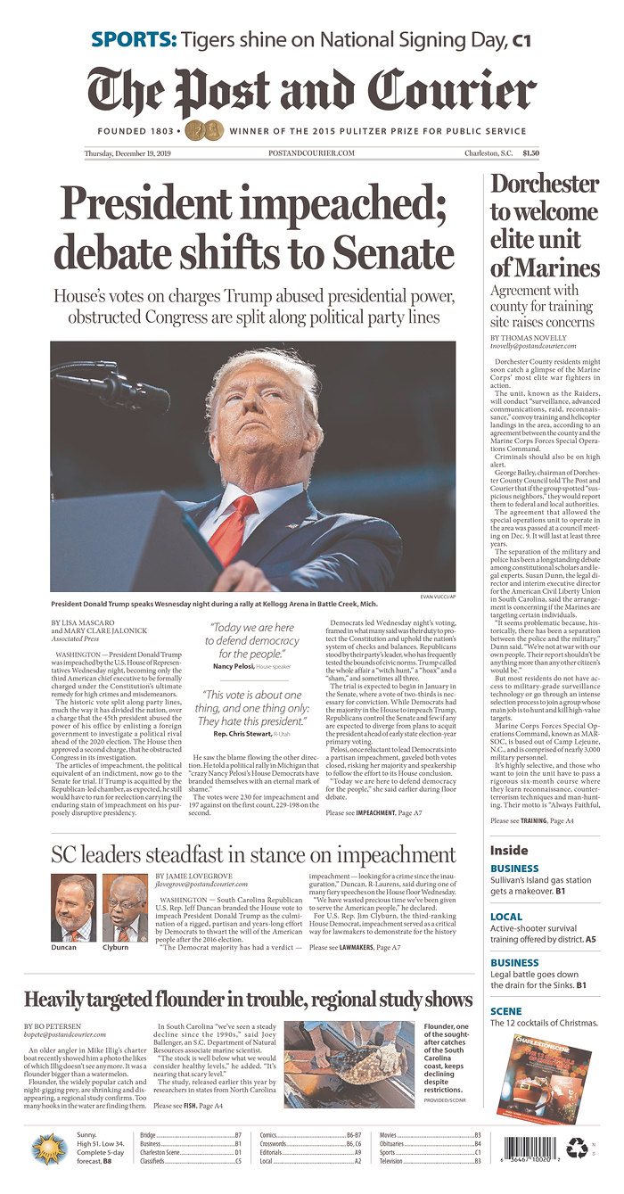 The Post and Courier - Carolina do Sul